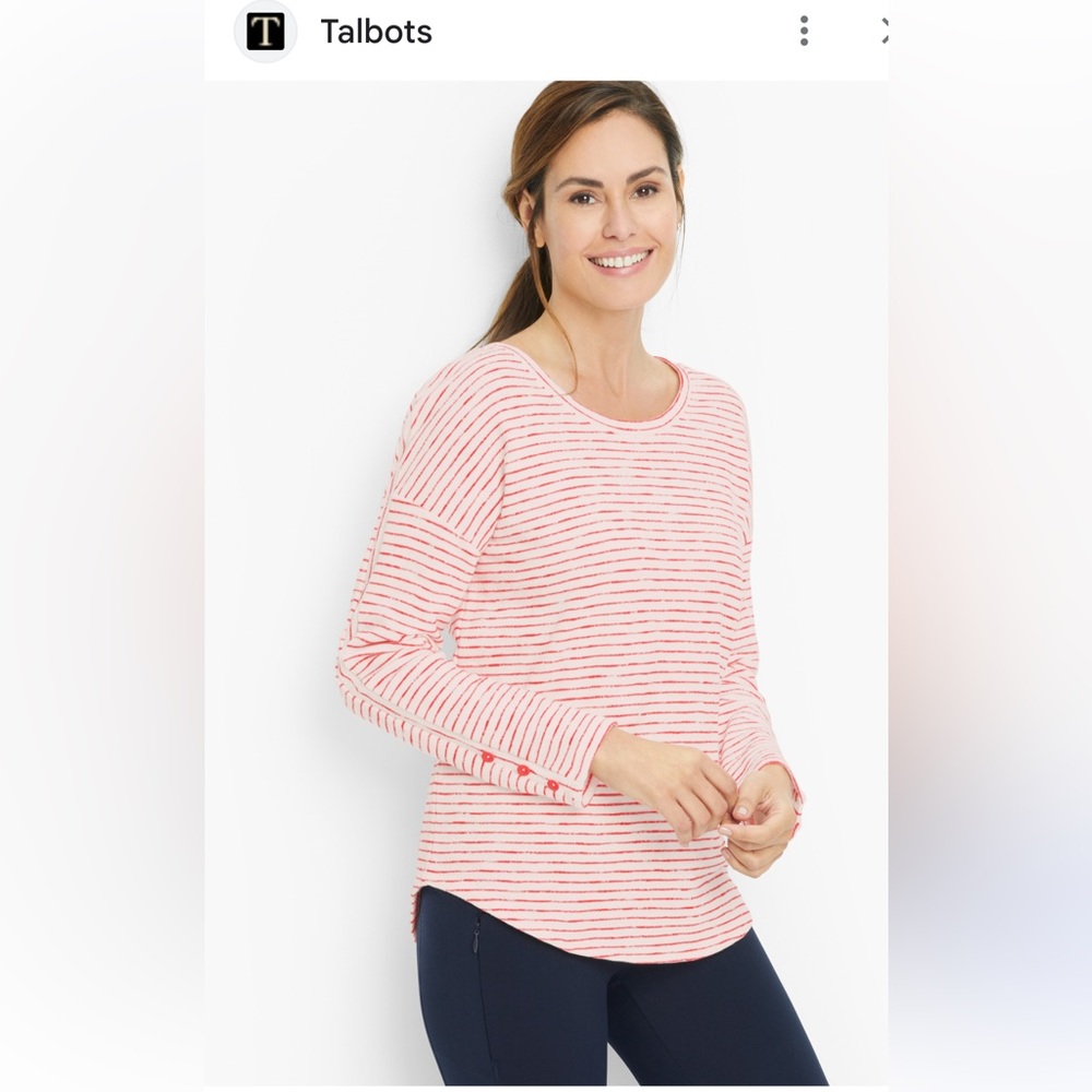 T by Talbots Idyllic Stripe pullover- worn about 6-7 times